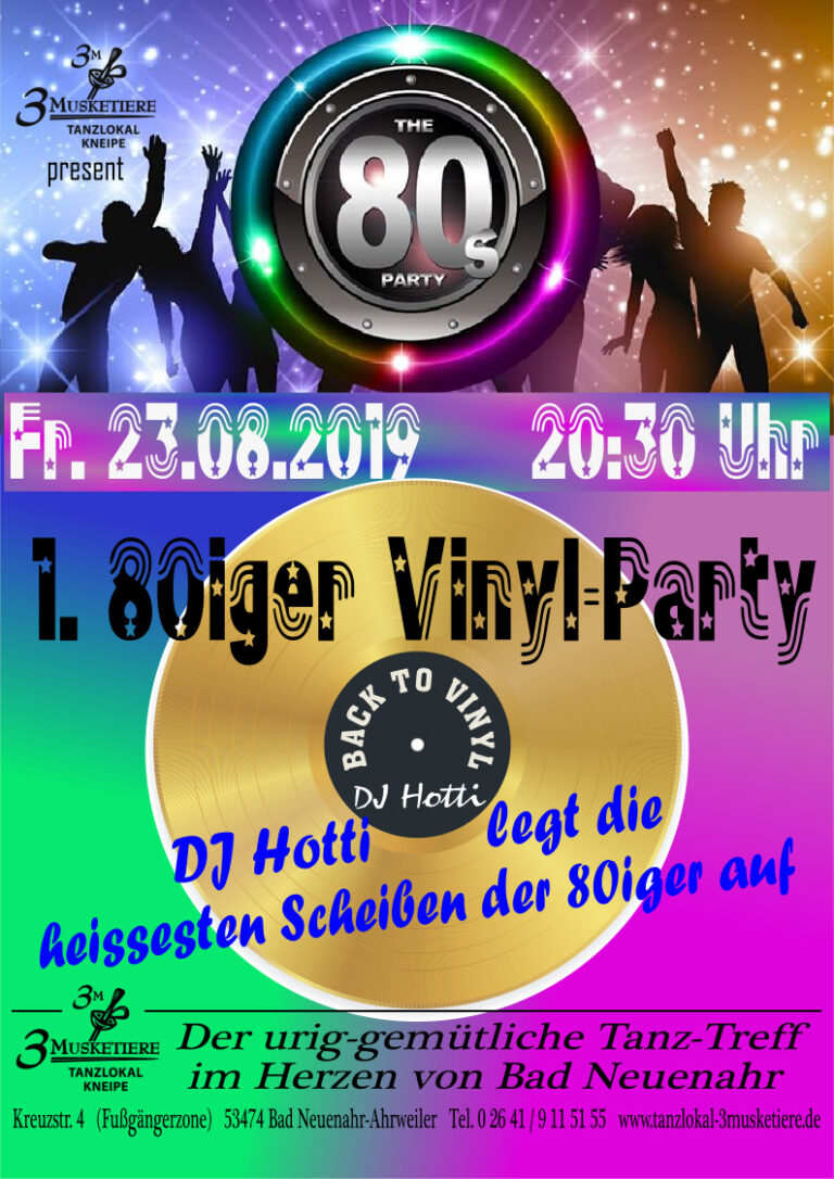 80er Party 23.08.2019_A4