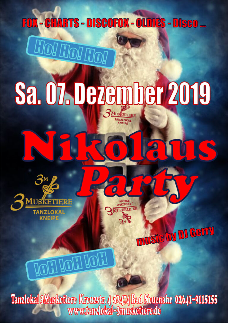 Nikolausparty_A4_2019